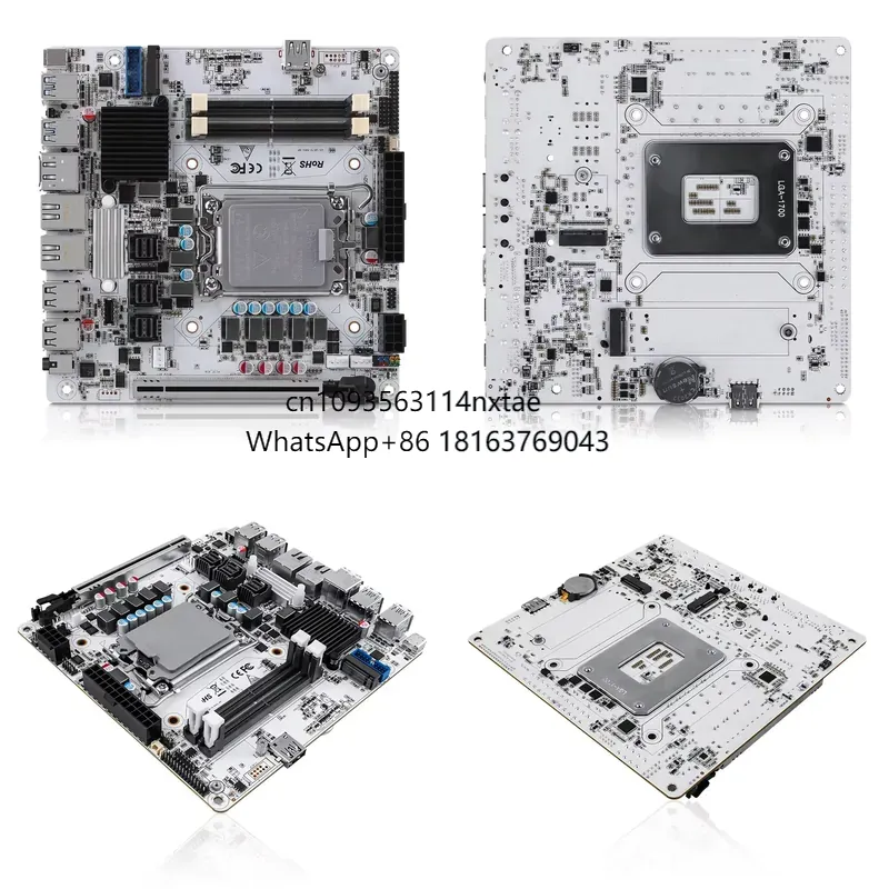Lga 1700 Ddr5 Itx Motherboard - 2026년 핫! N23 Q670 NAS 메인보드