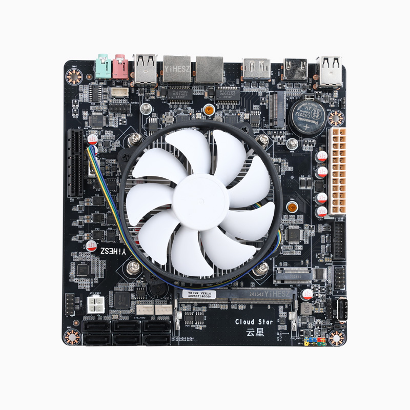 Nas Motherboard N100 6 Sata - N100/N150 NAS DDR4 메인보드 6개 SATA3.0