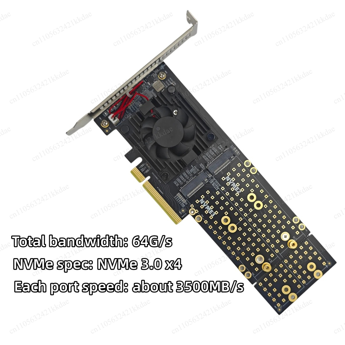 PCIe 분할 PEX8747 쿼드 4 M.2 NVMe- - Quad M.2 Nvme Pcie Bifurcation Card 리뷰 및 가격