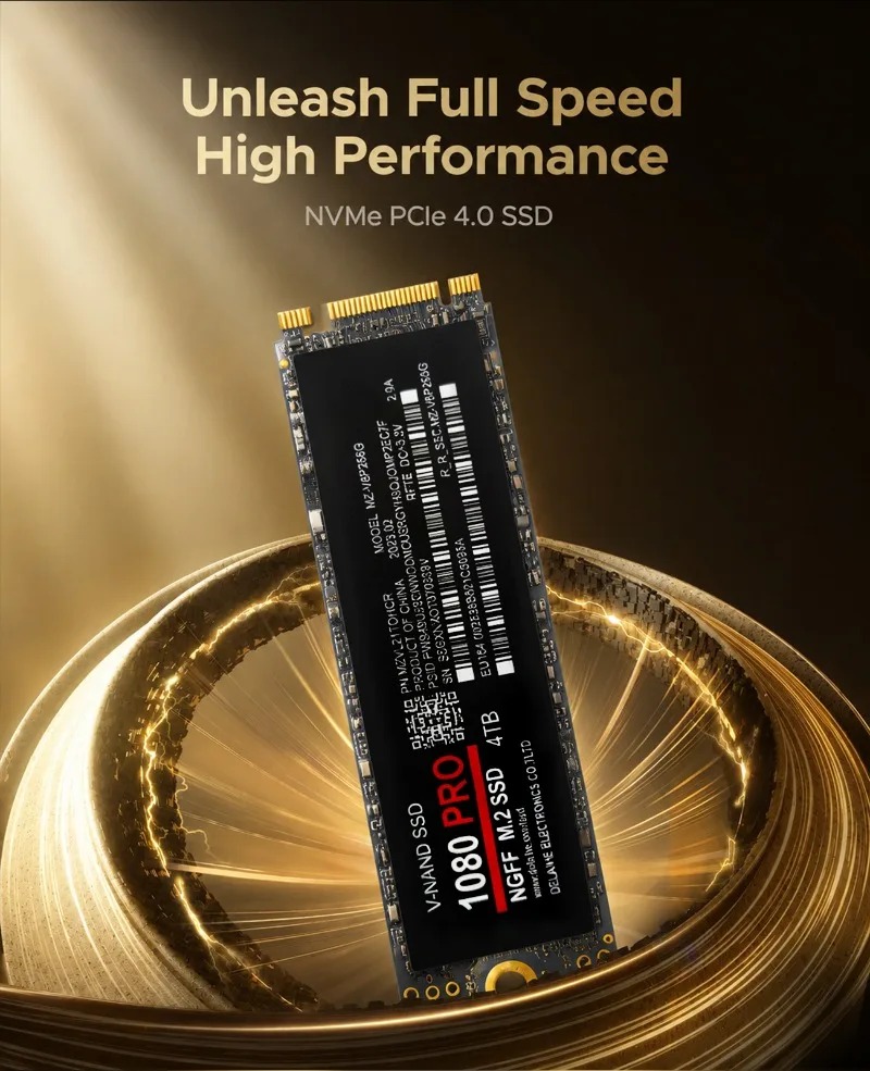 100% 오리지널 1080PRO, 1TB, 2TB, 4 - M.2 Nvme 4Tb Pcie 4.0 Ssd 리뷰 및 가격