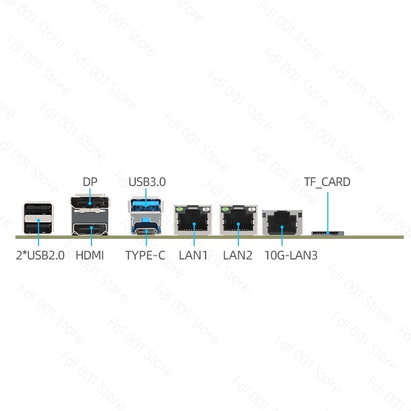 N100 마더보드 듀얼 2.5G 10G SFP NAS  - Nas Motherboard N100 6 Sata 리뷰 및 가격