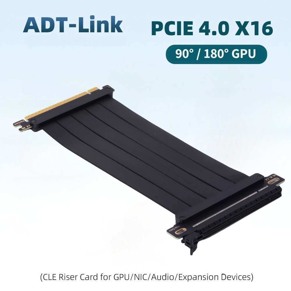 울트라 PCIe 4.0 범용 라이저 케이블 90/180 - Pcie 4.0 X16 Riser Cable 90 Degree 리뷰 및 가격