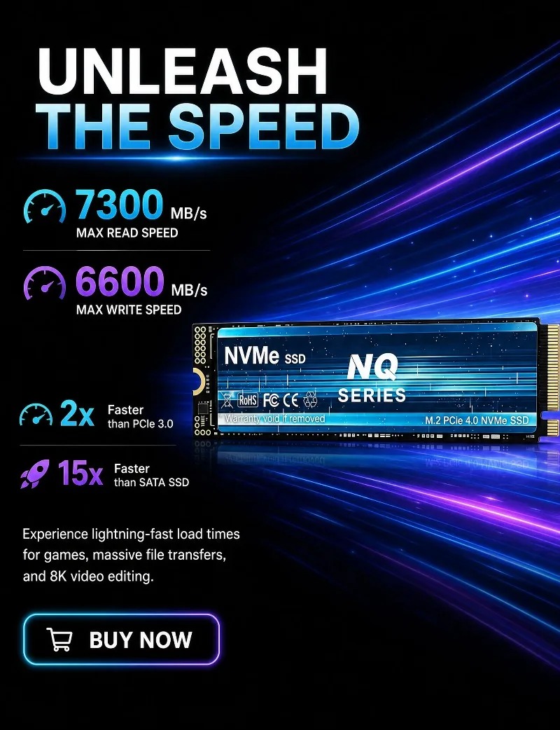 NQ 2TB 4TB SSD M.2 NVMe 내부 솔리드 - M.2 Nvme 4Tb Pcie 4.0 Ssd 리뷰 및 가격