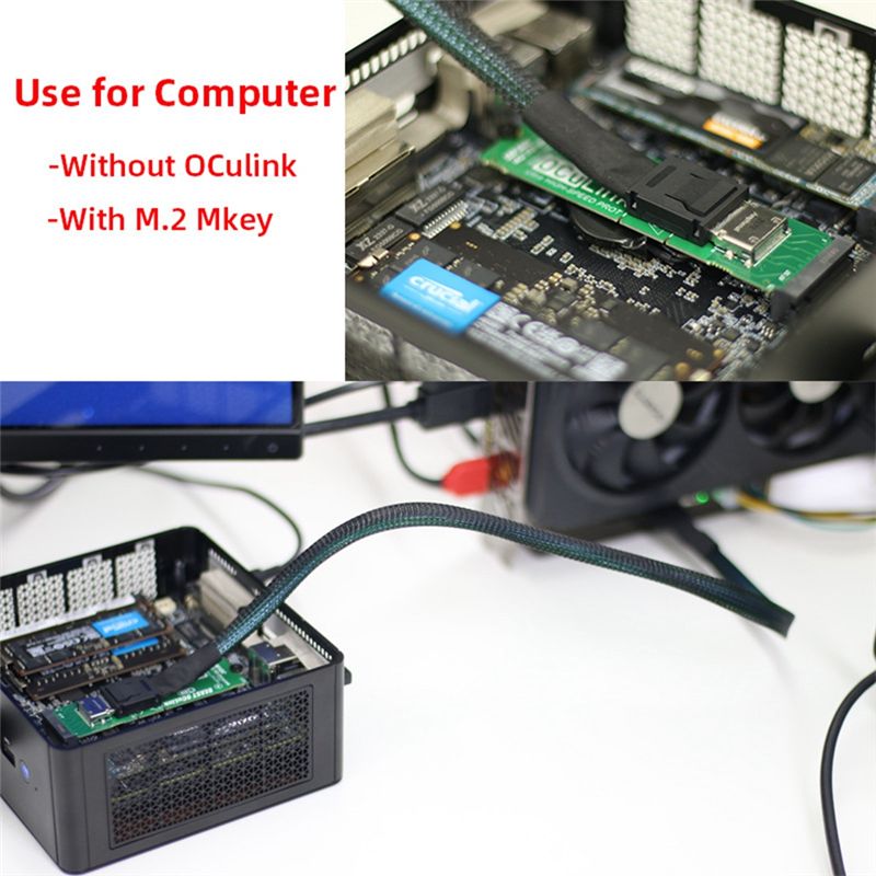AY14 -M.2 MKEY-OCULINK 어댑터 고속  - External Gpu Dock Pcie 4.0 Oculink 리뷰 및 가격