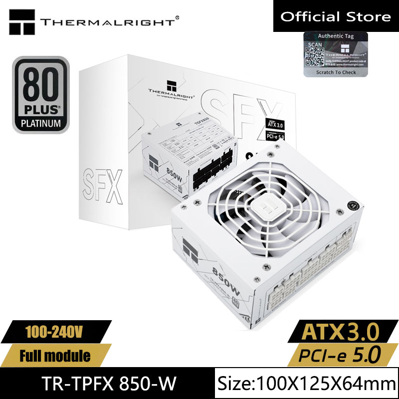 Thermalright TR-TPFX850-W 흰색 섀 - Sfx Power Supply 850W Gold 리뷰 및 가격