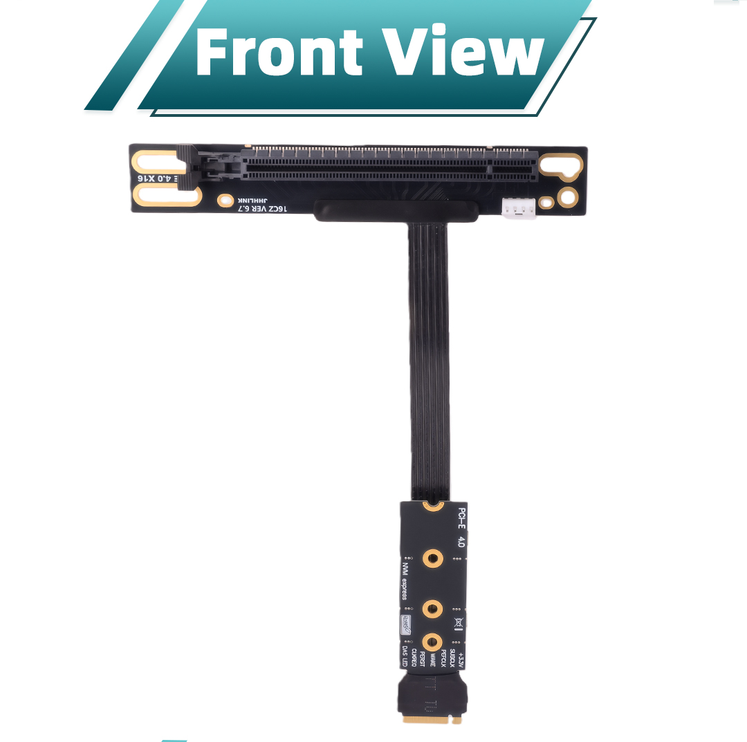 M.2 NVME to PCIe X16 90도 PCI-E - Pcie 4.0 X16 Riser Cable 90 Degree 리뷰 및 가격