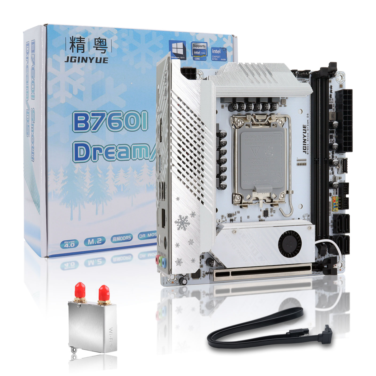 JGINYUE 마더보드, 미니 ITX LGA 1700  - Lga 1700 Ddr5 Itx Motherboard 리뷰 및 가격