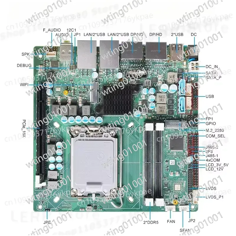 13세대 미니 ITX 마더보드 LGA 1700 H610 - Lga 1700 Ddr5 Itx Motherboard 리뷰 및 가격