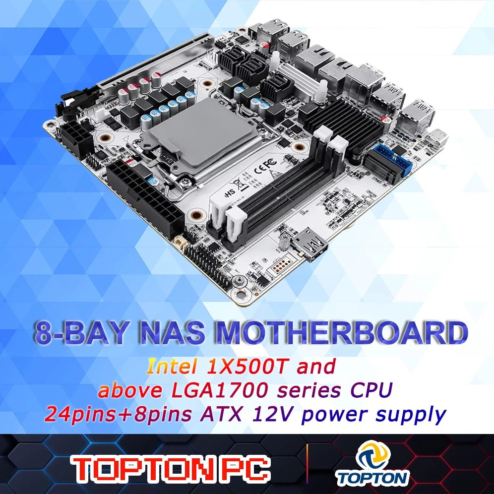 8베이 NAS 미니 ITX 마더보드(LGA1700 12 - Lga 1700 Ddr5 Itx Motherboard 리뷰 및 가격